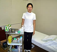 グローブの装着手順